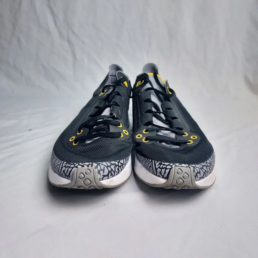 Nike Jordan Running Shoes Mens 13 Black Grey Athletic Sneakers AV1200